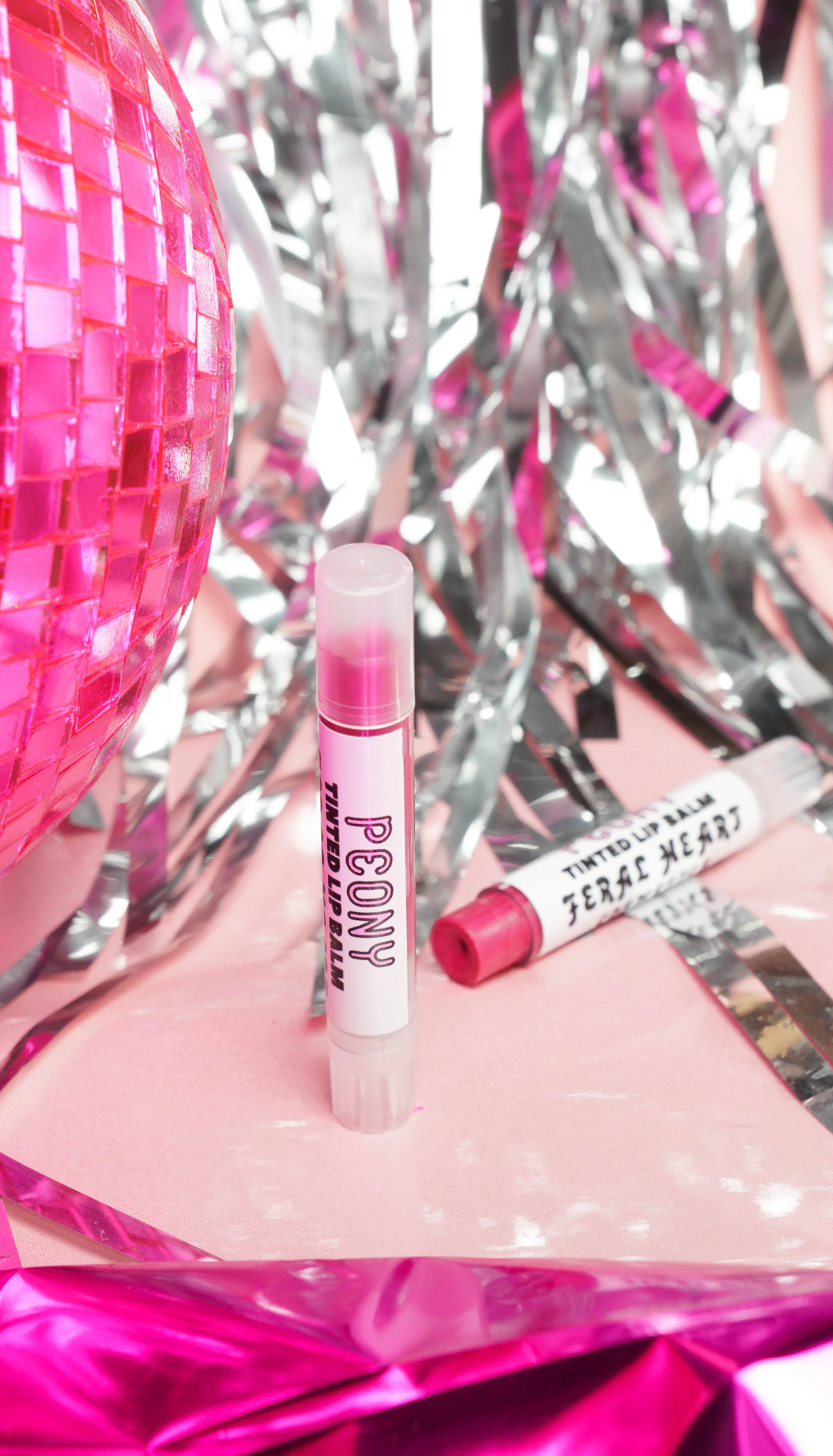 Tinted Lip Balm - Peony — Feral Heart Club